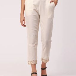 demoza Ankle-Length Pants with Insert Pockets image 1