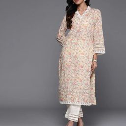 varanga Printed Straight Kurta image 1
