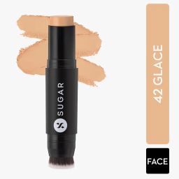 sugar cosmetics Ace Of Face Foundation Stick with Inbuilt Brush - 42 Glace image 1