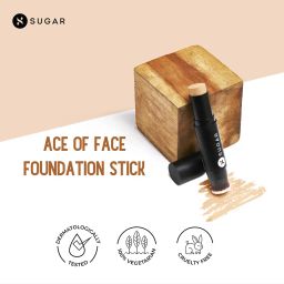 sugar Ace Of Face Foundation Stick with Inbuilt Brush - 10 Latte image 2