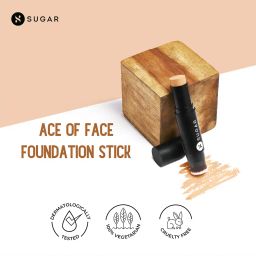 sugar cosmetics Ace Of Face Foundation Stick with Inbuilt Brush - 42 Glace image 2