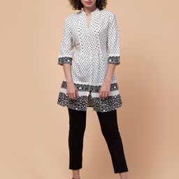 hive 91 Geometric Print Tunic image 4