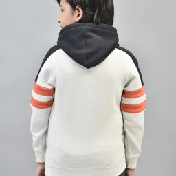 crimsoune club Typographic Print Hoodie with Drawstring image 4