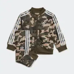 Camouflage Print Running Tracksuit Set-image-80