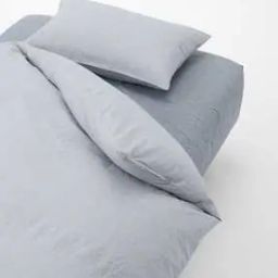 Striped Washed Cotton Duvet Cover-image-14