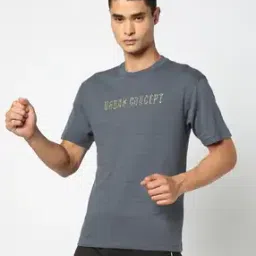 Men Jacquard Striped Regular Fit Crew-Neck T-Shirt-image-30