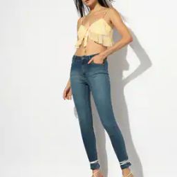 Mid-Rise Skinny Fit Jeans-9