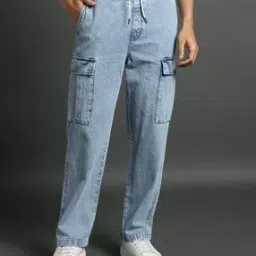 Men Regular Fit Cargo Pants-image-73