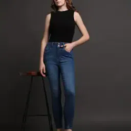 Women Saunders High-Rise Super Skinny Fit Jeans-image-95