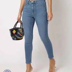 Women Mid-Wash Skinny Fit High-Rise Jeans-image-43