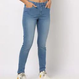 Women Mid-Wash Skinny Fit Jeans-image-88