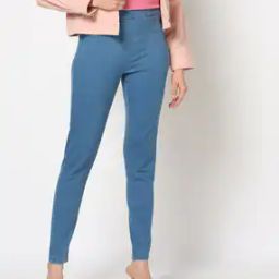 Women Mid-Rise Skinny Jeggings-image-17