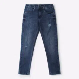 Boys Lightly Washed Slim Fit Jeans-image-47