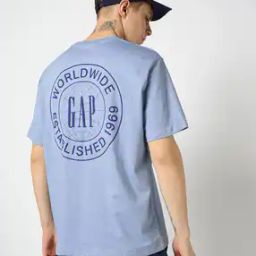 Men Graphic Print Relaxed Fit Crew-Neck T-Shirt-image-6