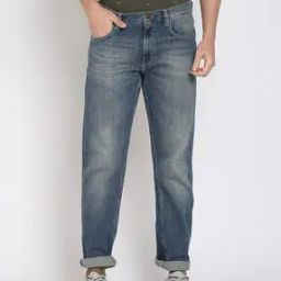 Men Heavy-Wash Rodeo Straight Fit Jeans-image-28