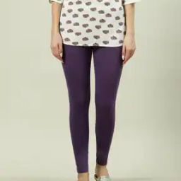 Women Leggings with Elasticated Waist-image-37