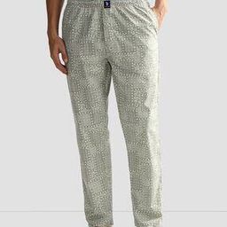 Men Geometric Print OELP7 Straight Track Pants-picture-34