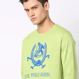 Us men sweatshirt hoodi light olive s-picture-17