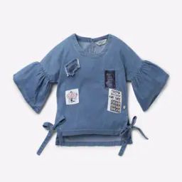 Dyed-Washed Top with Appliques-image-34