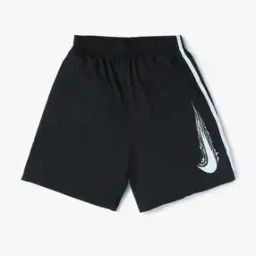 Boys Logo Print Regular Fit Shorts-picture-12
