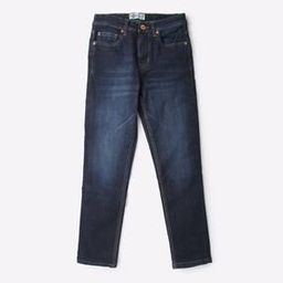 Boys Slim Fit Mid-Wash Jeans-image-3