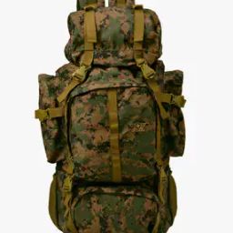 Camouflage Print Travel Backpack-image-95