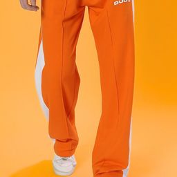 WEARDUDS Men Striped Relaxed-Fit Mid Rise Track Pants-image-65