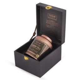 The Tea Ark Delight Tea Gift Box,  50 g  High Grown Long Leaf Green Tea -  Dome Tin -30