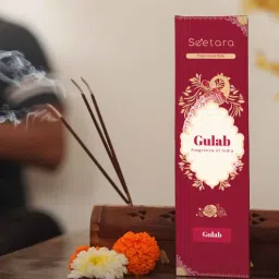 seetara Rose Incense Sticks (Pack Of 2) Essence Of Love-picture-2