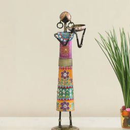 vedas Akiro Multicolour Iron Showpiece-picture-38
