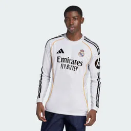 Real Madrid 25/26 Long Sleeve Home Jersey-image-96