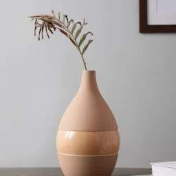 de maison decor Vesera Peach Enamel Vase-picture-17