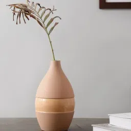 de maison decor Vesera Peach Enamel Vase-picture-35