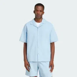 Essentials Seersucker Short Sleeve Shirt-image-72