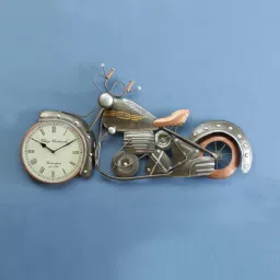 craft tree Silver Iron Jawa Novelty Wall Clock-picture-46