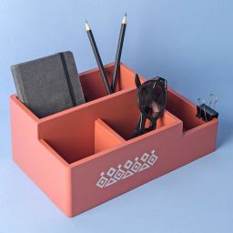 bambaise Amber Premium MDF Multi Organiser with Mandala Art-picture-27