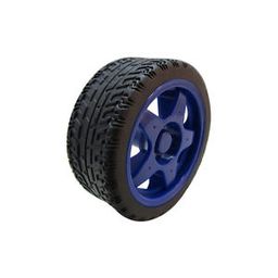 65mm Robot Smart Car Wheel for BO Motor-Blue-12