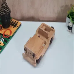 disoo fashions Jeep Yellow Natural Wood Collectible-picture-44