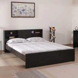 mintwud from pepperfry Persia Queen Size Bed In Wenge Finish-picture-47