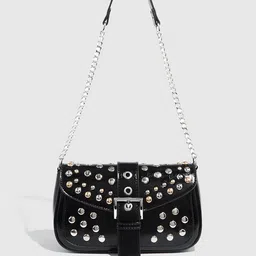 CORSICA Textured PU Structured Shoulder Bag with Quilted-picture-39
