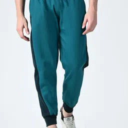 BAESD Men Colourblocked Relaxed-Fit Joggers Trackpant-image-46