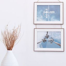 Archies Golden Hour Dual Space Hanging Photo Frame-picture-47