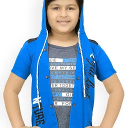BAESD Boys Typography Printed Cotton Casual Shirt-image-88
