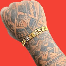 Dynamic Retail Global Men Gold Bracelet-56
