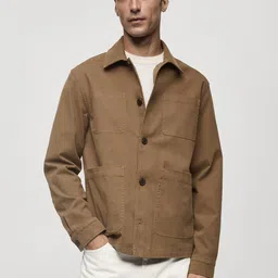 MANGO MAN Twill Tailored Jacket-picture-11