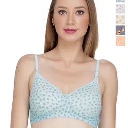 Liigne Floral Bra Full Coverage Lightly Padded-image-6