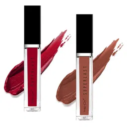 ME-ON Set of 2 Superlast Long Lasting Lip Gloss 6 ml each - Shades 01 & 17-0