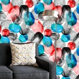 ArtzFolio Printed UV-Resistant Anti-Bacterial Modern Contemporary Shapes Peel & Stick Wallpaper-image-58