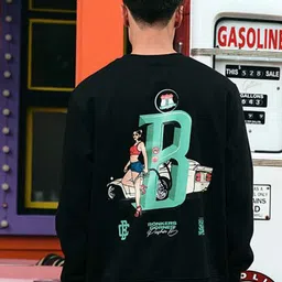 Bonkers Corner Men Printed Pullover Sweatshirt-image-13