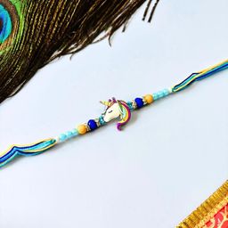 Cute Unicorn Rakhi for Kids Contemporary Handmade Rakhi for Kids and Brother-17
